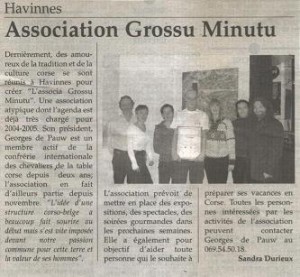1er article presse